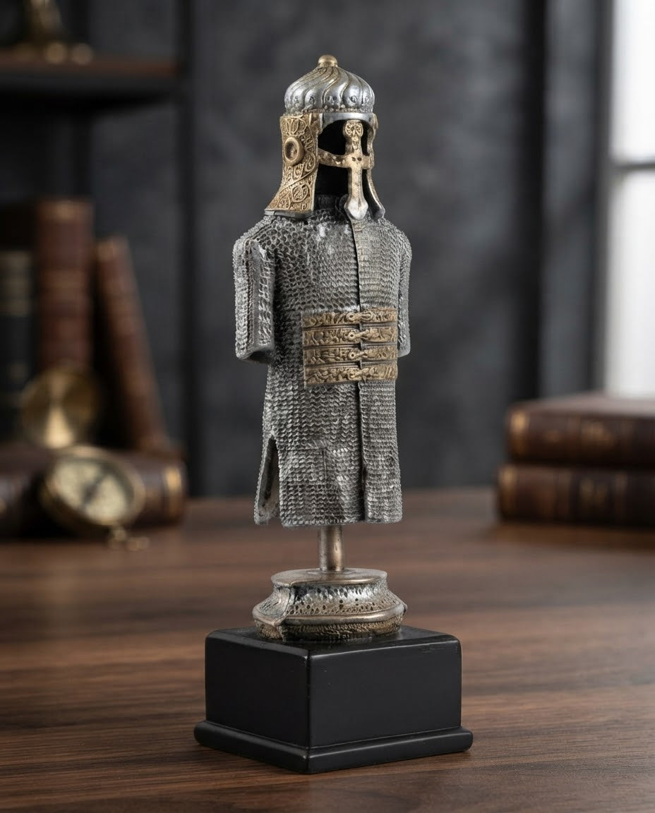 Medieval Knight Armor Bust Collectible Figurine