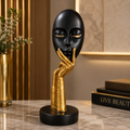 Luxury Abstract Face Sculpture