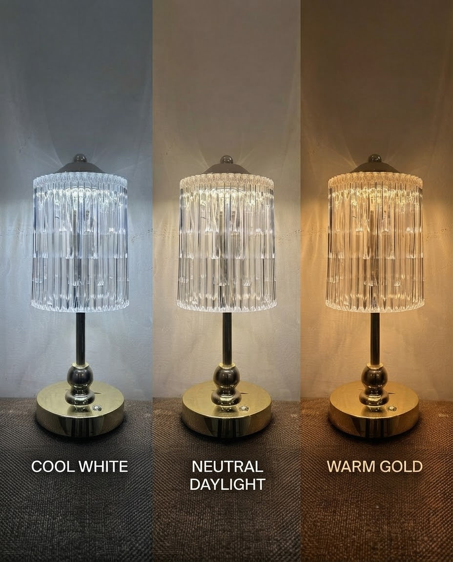 Crystal Luxury Bedside Lamp