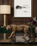 Luxury Tiger Sculpture – Premium Home Décor