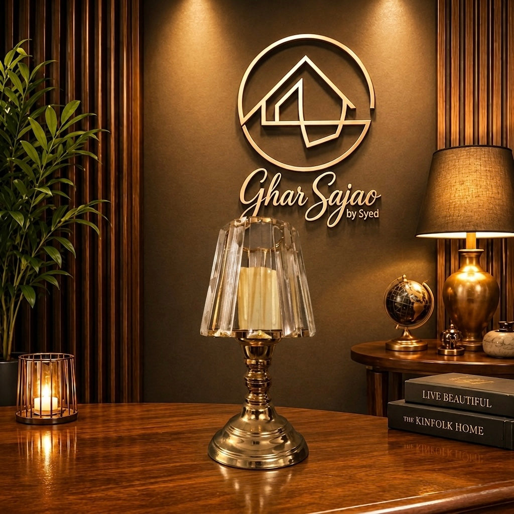 Royal Candle Lamp Luxury Décor